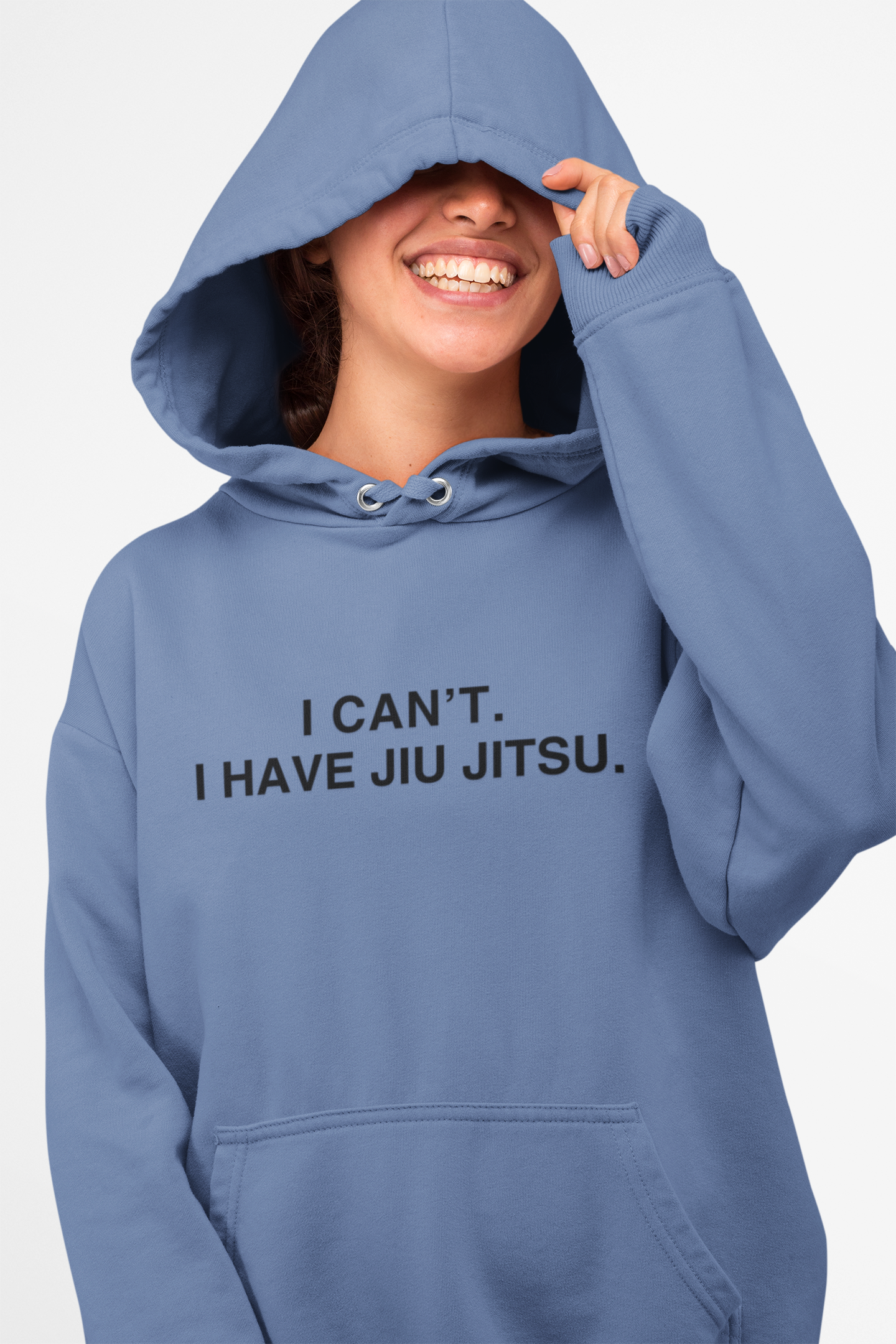 I can't. I have jiu jitsu. - 100% Organic Cotton Hoodie