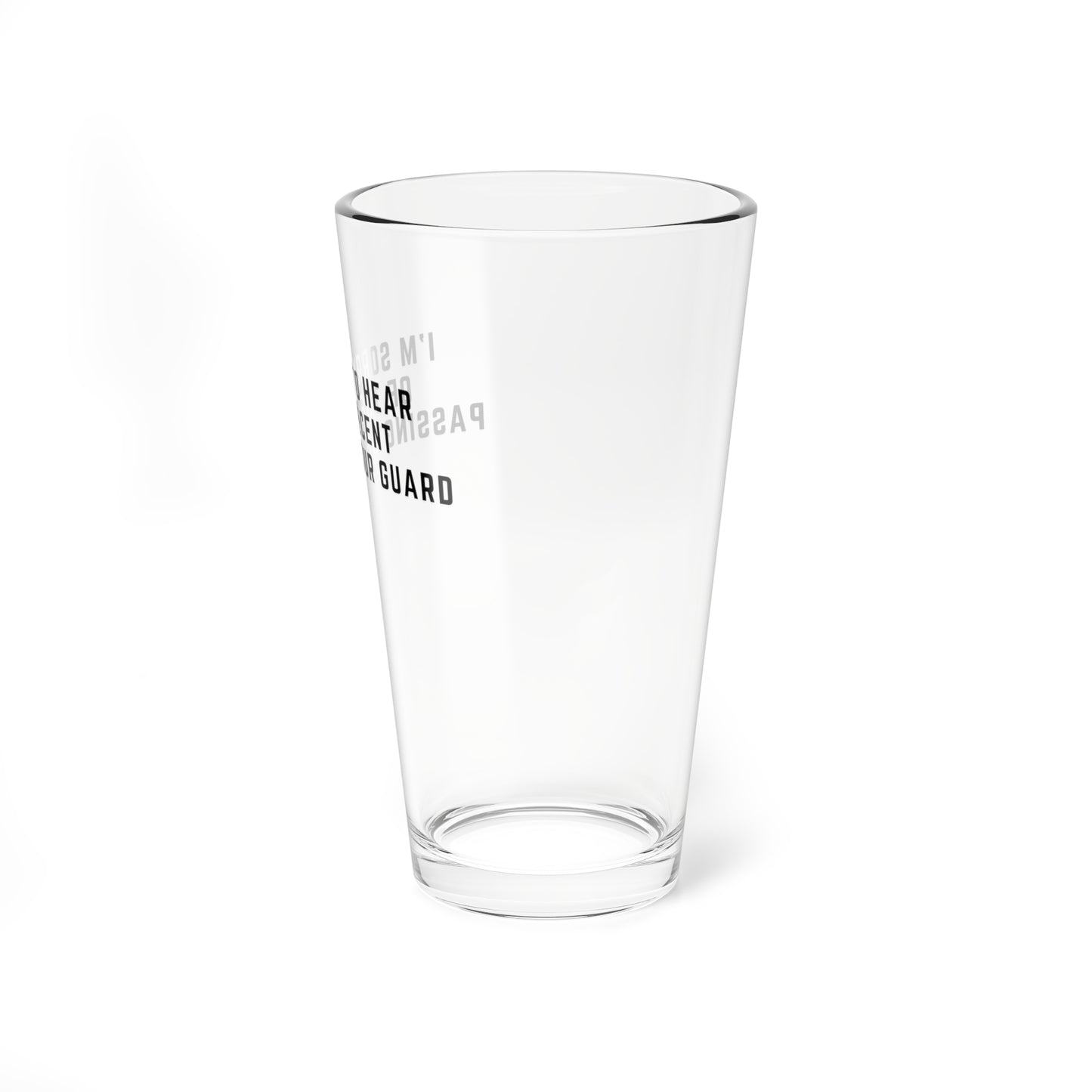 Bjj Pint Glass - Guard Pass