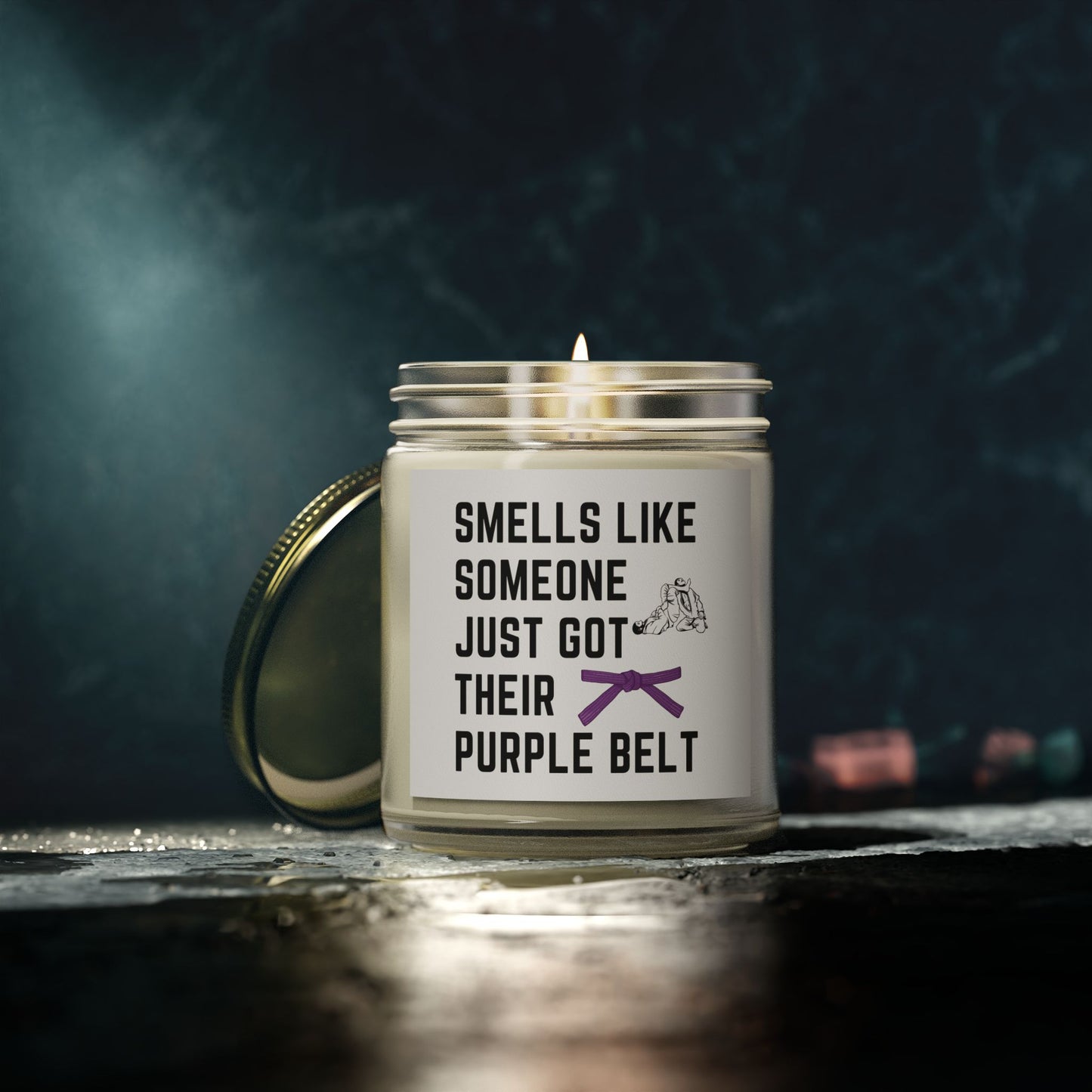 Purple Belt Candle - Smells Like Victory.. Sometimes