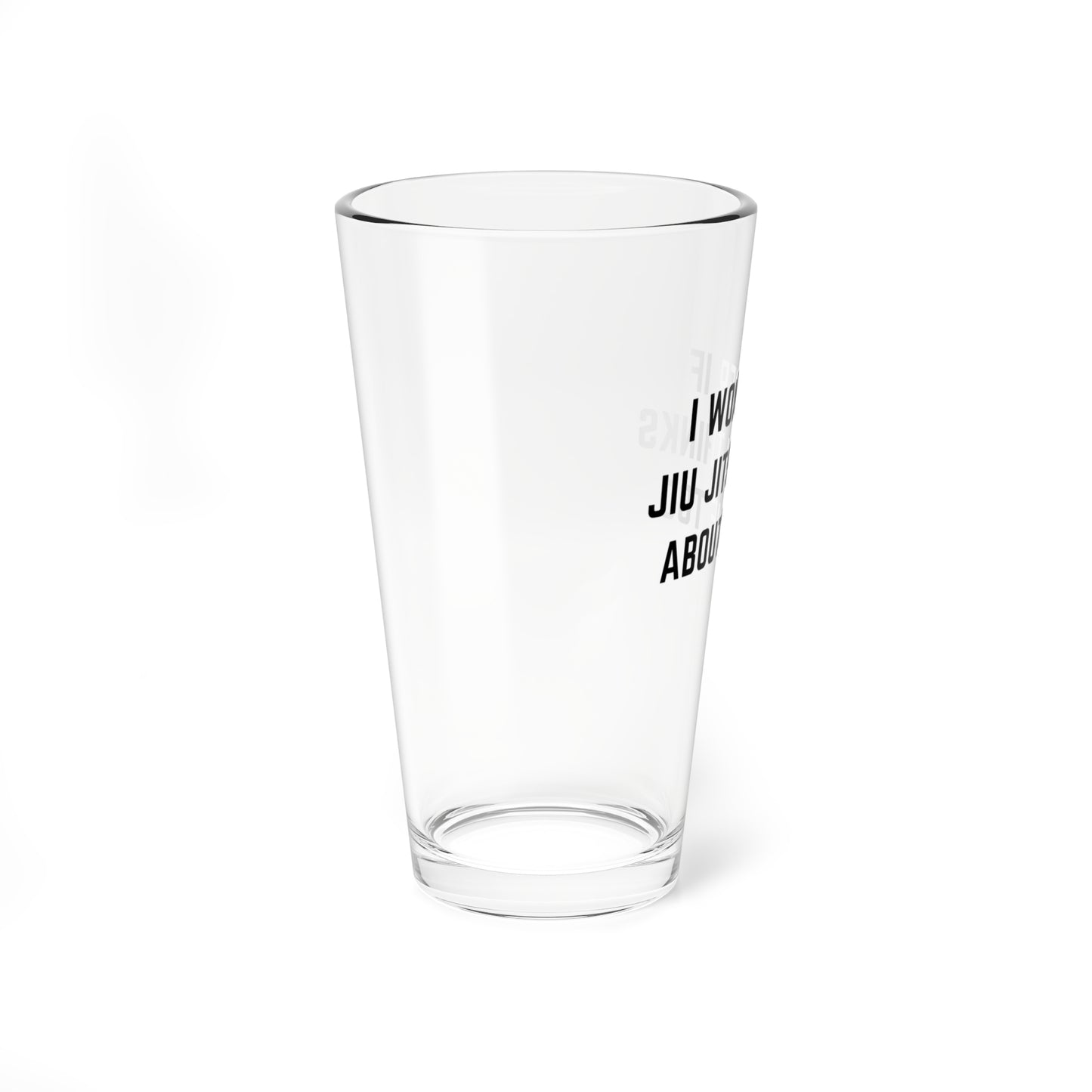 Jiu Jitsu Pint Glass