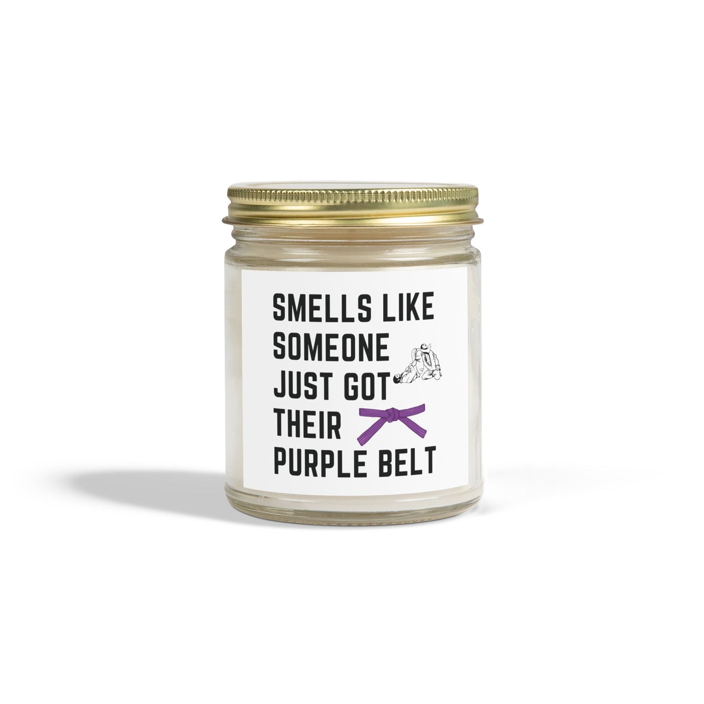 Purple Belt Candle - Smells Like Victory.. Sometimes