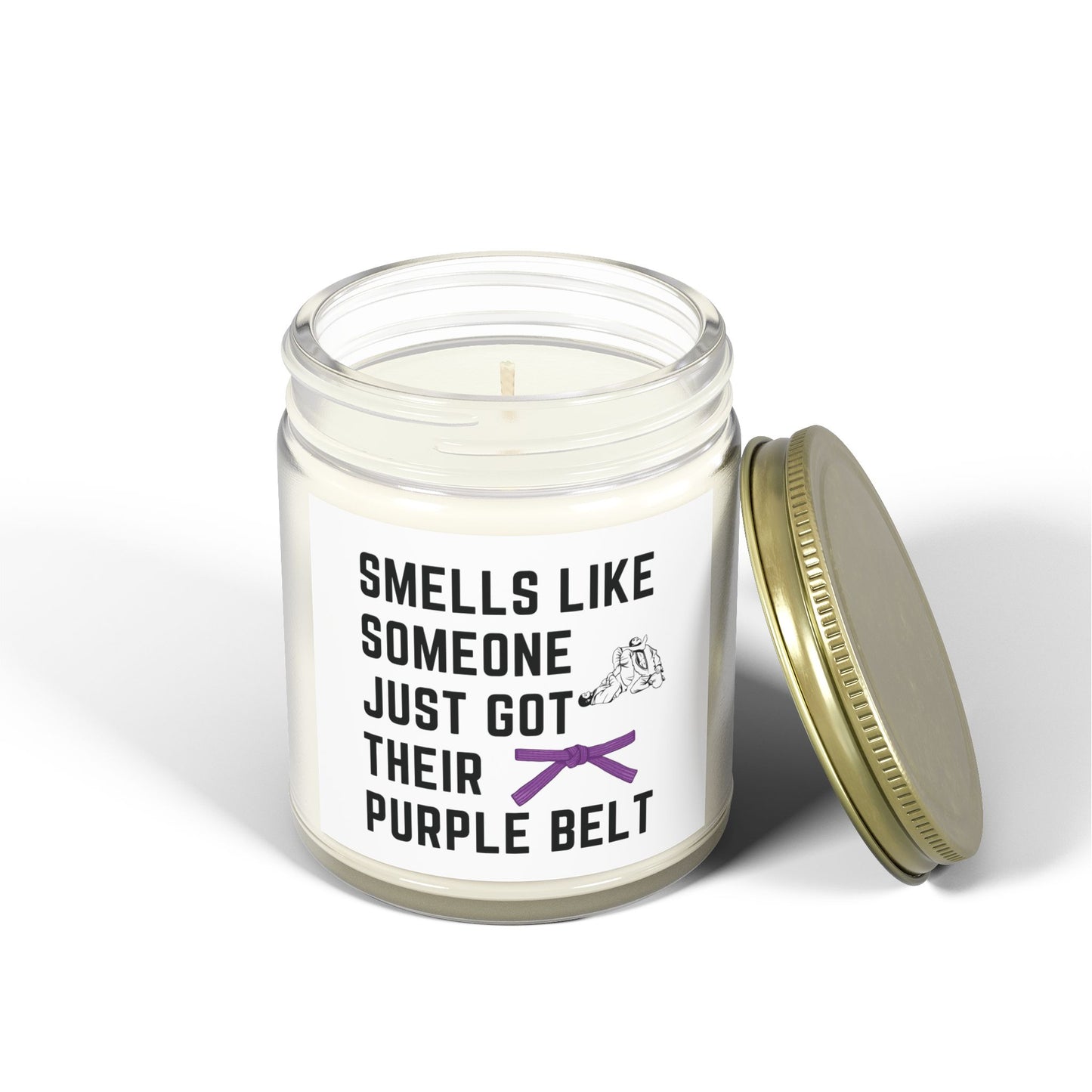 Purple Belt Candle - Smells Like Victory.. Sometimes