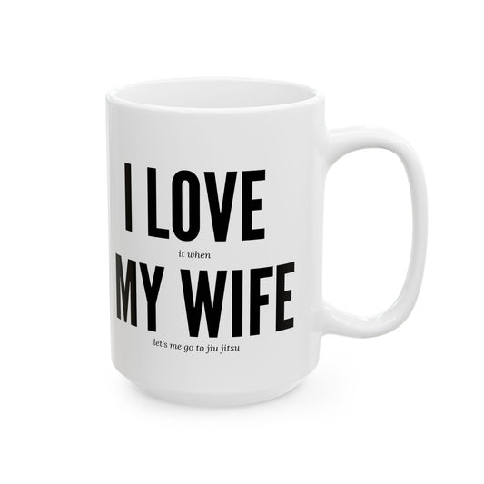 Funny Jiu Jitsu Mug - Ceramic Mug