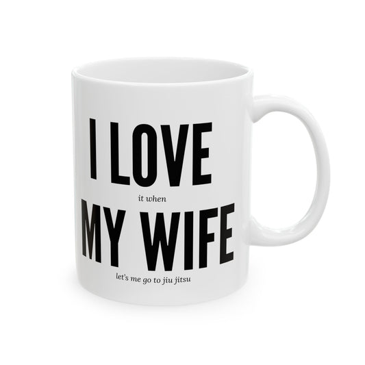 Funny Jiu Jitsu Mug - Ceramic Mug